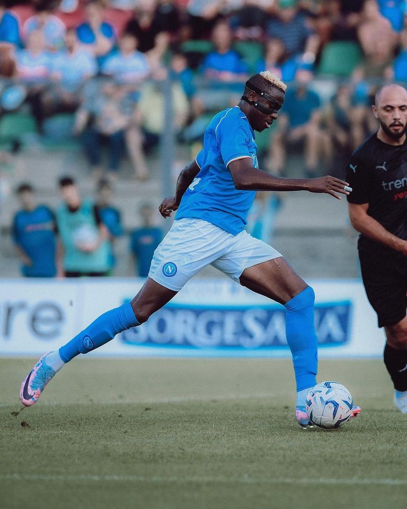 Victor Osimhen, atacantul formației SSC Napoli