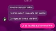 mesajele trimise pe telefonul iubitului alinei