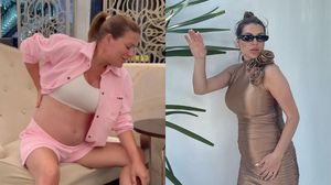 Sensy se pregătește intens pentru venirea pe lume a bebelușului ei