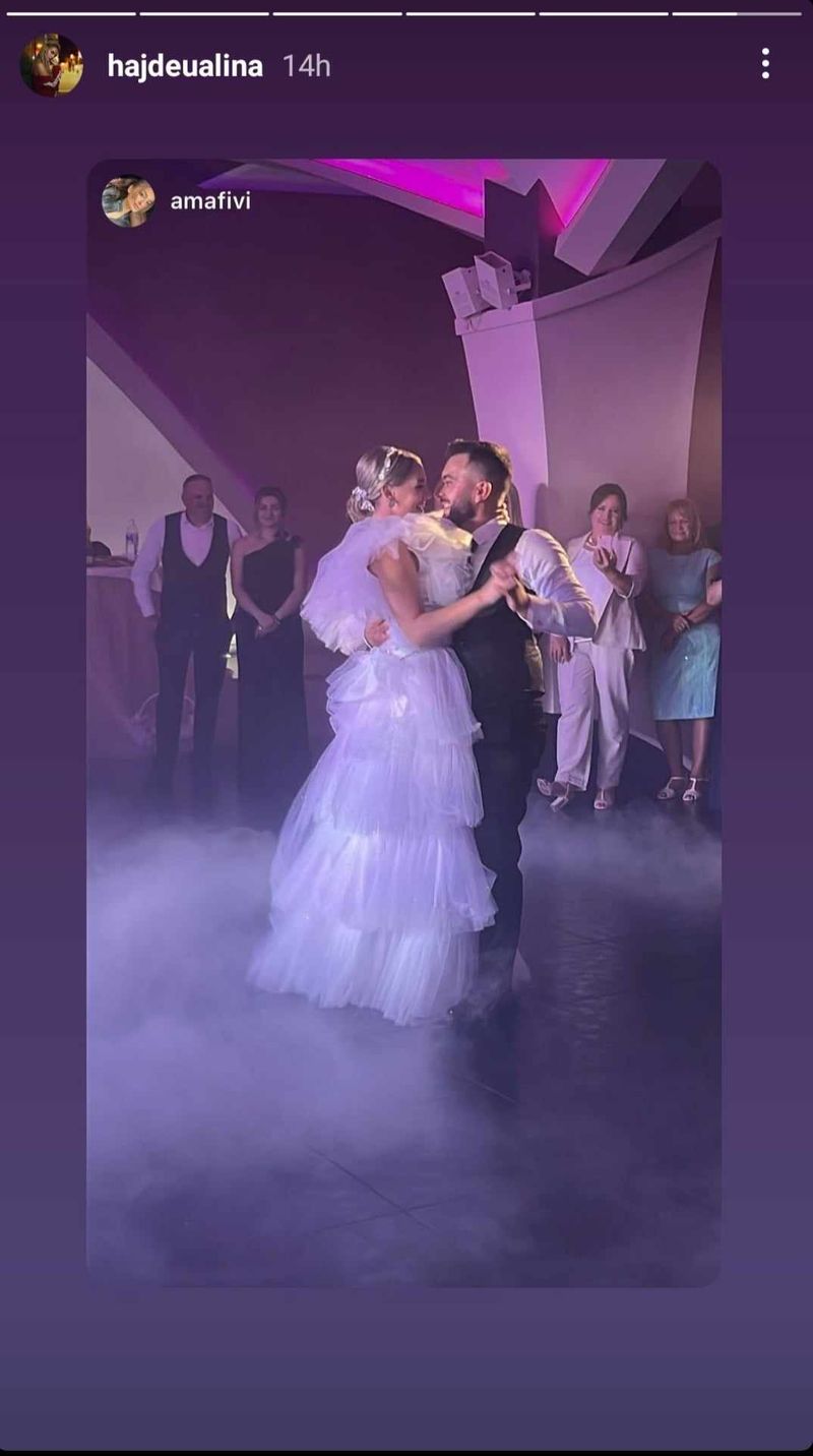 Alina și Valentin și-au unit destinele în fața lui Dumnezeu