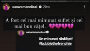 Oana Roman trece printr-o perioadă dificilă