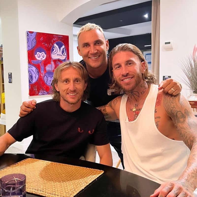 Luka Modric, Keylor Navas, Sergio Ramos