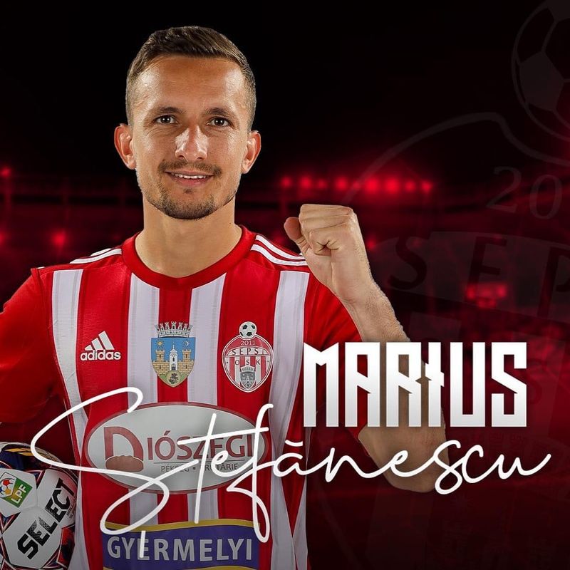 Marius Ştefănescu şi-a prelungit contractul cu Sepsi OSK până în vara anului 2026.