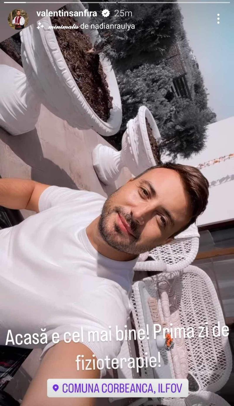 valentin sanfira, accident, scaun cu rotile, stare de sanatate