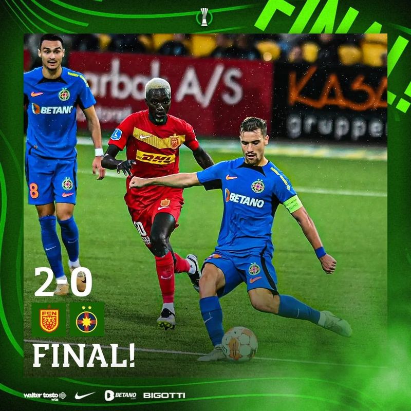 FC Nordsjaelland - FCSB 2-0
