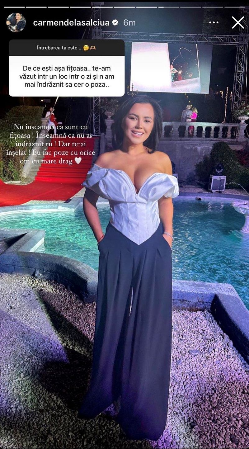 Carmen de la Sălciua, acuzată că ar fi mult prea arogantă cu fanii ei