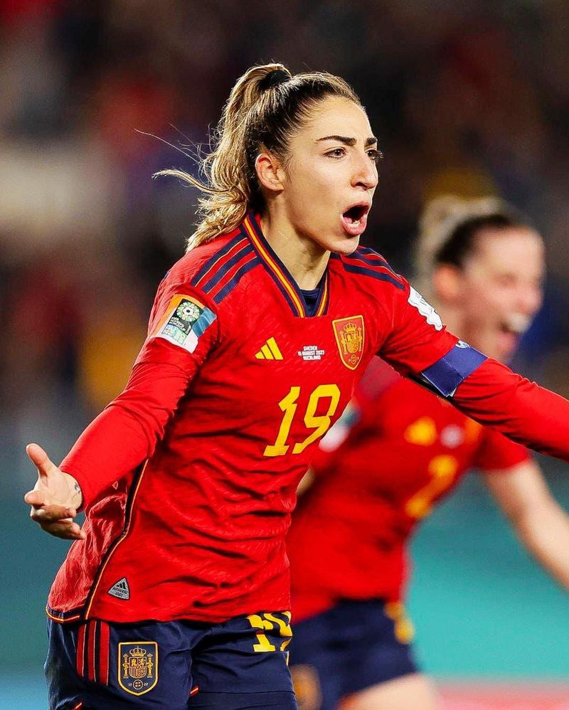 Olga Carmona, marcatoarea golului victorios pentru Spania.