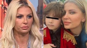 Andreea Bănică și fiul ei