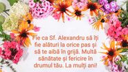 Sfântul Alexandru 2023. Mesaje și urări