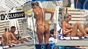 A dat cu tot uleiul pe ea, să fie cea mai bronzată! Crina Abrudan încinge din nou plaja | EXCLUSIV