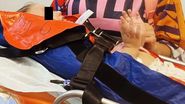 Ilan Laufer a publicat primele imagini după ce el și familia lui au fost implicați într-un accident rutier