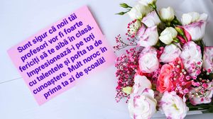 Mesaje pentru prima zi de școală 2023. Urări pentru profesori și elevi