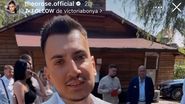 Theo Rose și Anghel Damian au mers astăzi în fața altarului