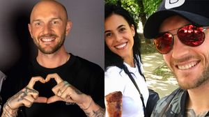 Cătălin Bordea și soția sa