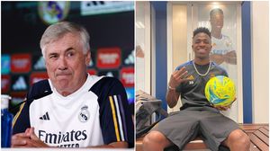 Carlo Ancelotti, Vinicius Jr.