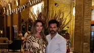 Alina Vidican și Claude Senhoreti au sărbătorit doi ani de la căsătorie