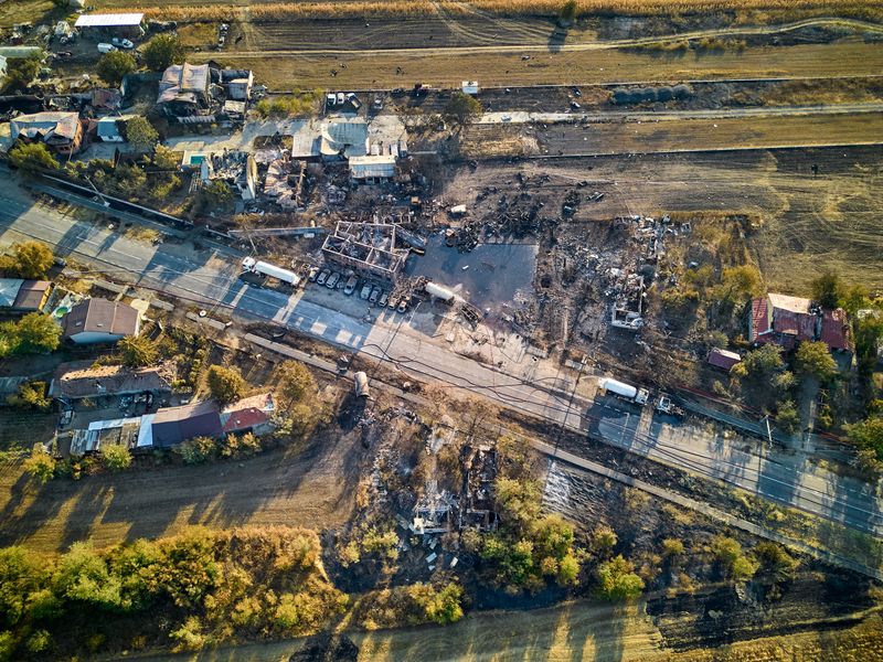 Bani de la stat pentru familiile afectate de exploziile de la Crevedia