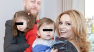 Simona Gherghe alături de soțul ei, Răzvan și copiii lor