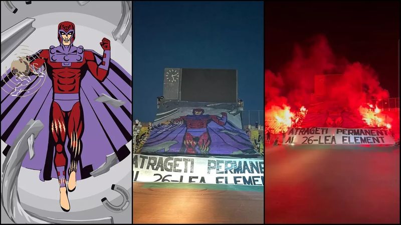 Scenografia interzisă a dinamoviștilor la meciul cu Rapid