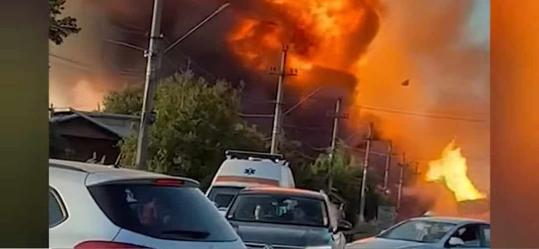 crevedia, explozii crevedia, protest crevedia, victime crevedia