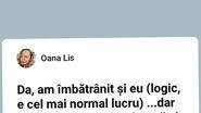  Oana Lis, reacție tranșantă în mediul online