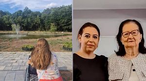 Oana Roman și fiica sa și Mioara Roman 