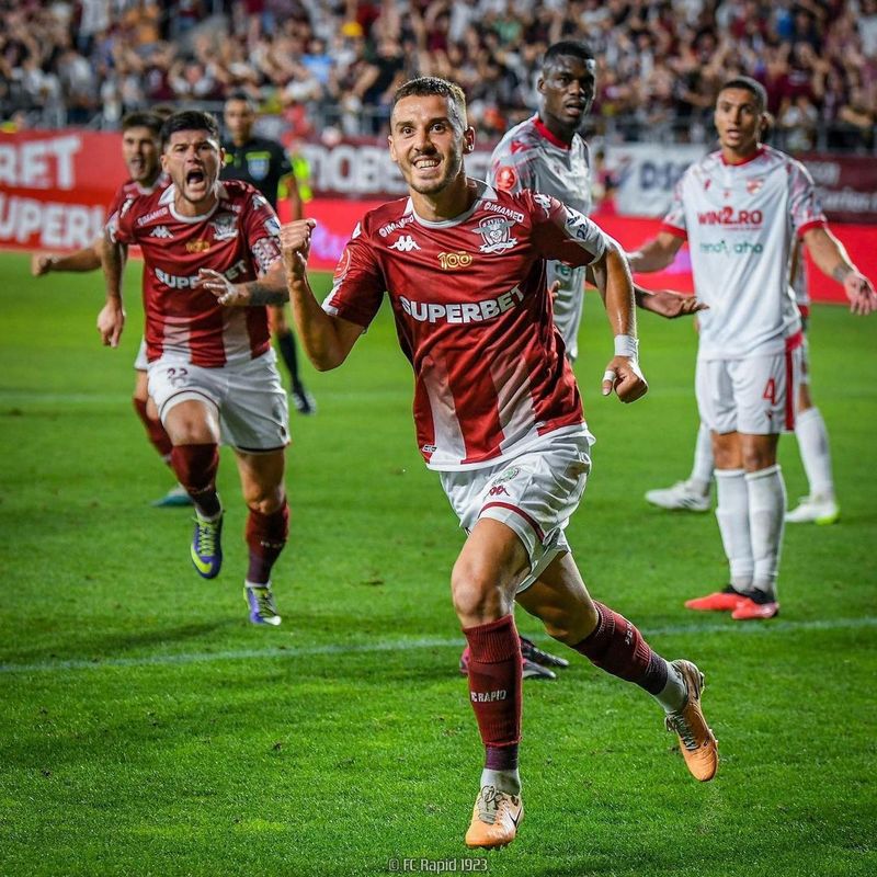 Rapid București - Dinamo București 4-0