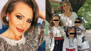 Mirela Vaida le-a organizat o petrecere pe cinste copiilor ei
