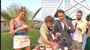 Cuza de la „Noaptea Târziu”, gest romantic față de Ramona Olaru, chiar în direct