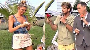Cuza de la „Noaptea Târziu”, gest romantic față de Ramona Olaru, chiar în direct