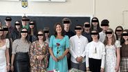 Carmen Iohannis, în prima zi de școală