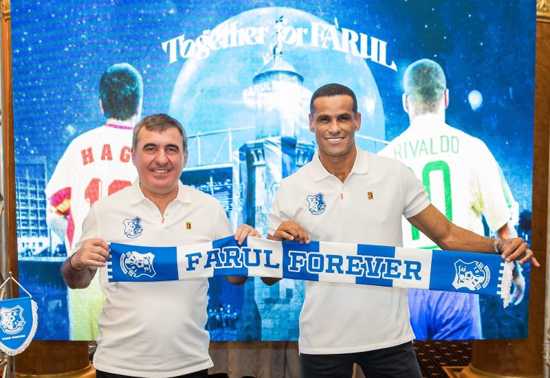 Rivaldo, noul acționar de la Farul Constanța