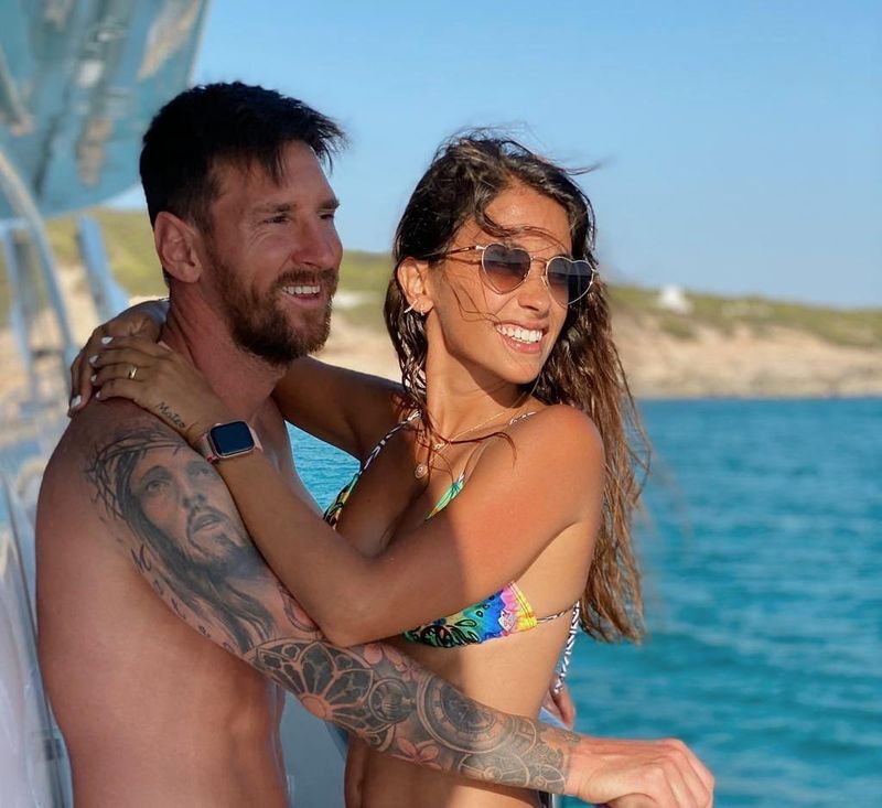 Lionel Messi și Antonela Roccuzzo