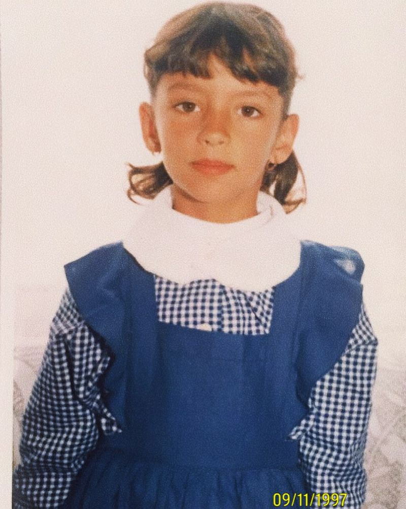 Oana Moșneagu, la vârsta de 7 ani
