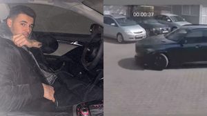 ”Sunt pericol” Mario Fresh și-a avariat bolidul de lux! Evenimentul rutier, suprins de camerele de supraveghere