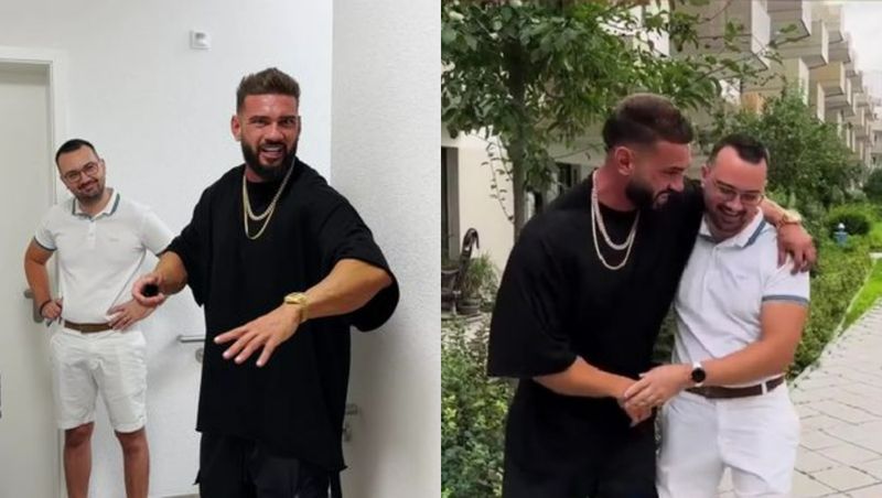 Dorian Popa și fratele său