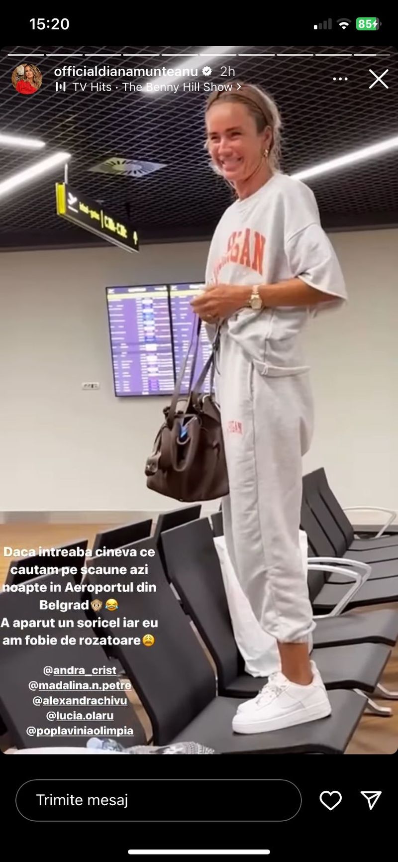 diana munteanu, instagram, fobie, clipe de panica