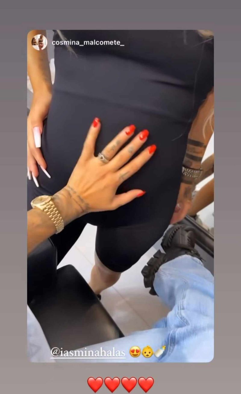 iasmina halas, iasmina halas &icirc;nsărcinată, iasmina halas iubit, iasmina halas batuta