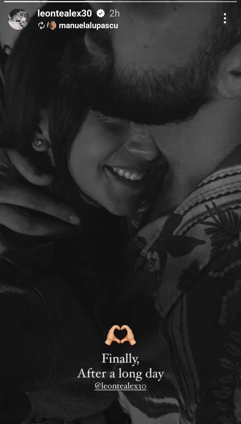 Imaginea postată de Alex Leonte pe Instagram! alex leonte, theo rose, manuela lupașcu, alex leonte iubita