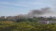incendiu capitală, incendiu tren, incendiu de proporții, incendiu vagoane tren