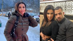 Oana Zăvoranu și soțul ei