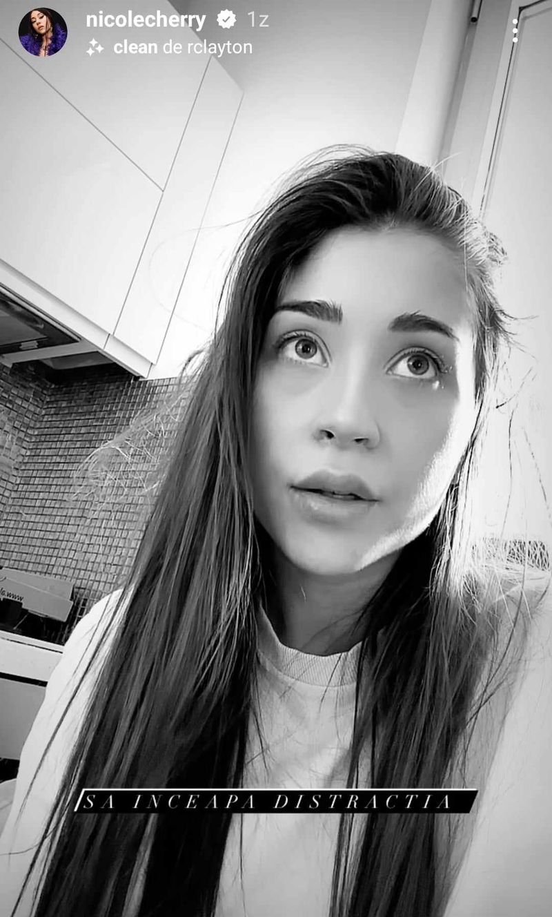 nicole cherry, nicole cherry fică, nicole cherry probleme fiică, nicole cherry anunt