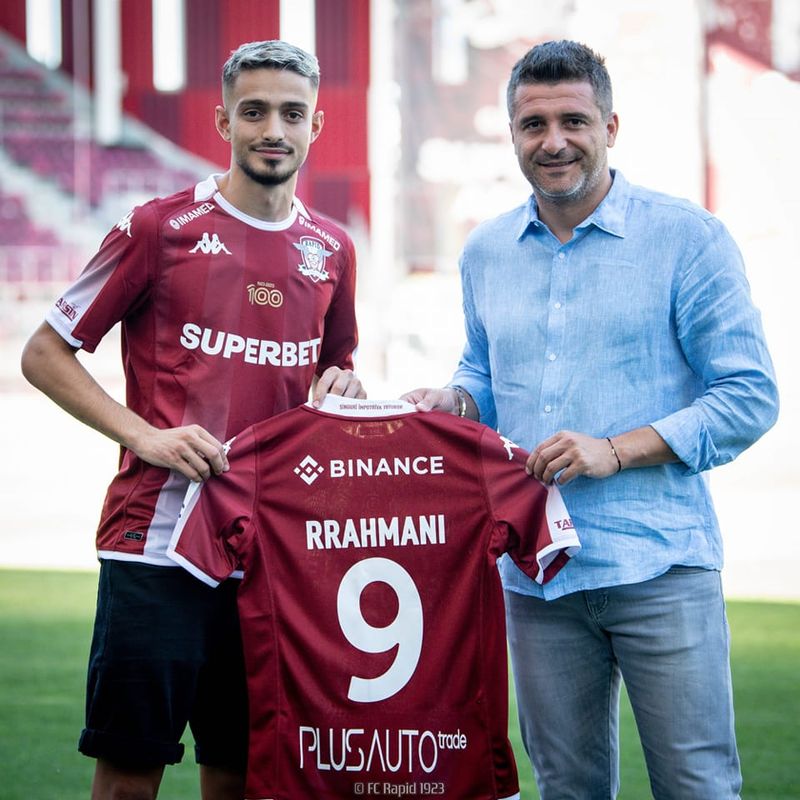 Albion Rrahmani a semnat &icirc;n luna august cu Rapid București
