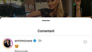 armin nicoara, emilia ghinescu, postare, poza, reactie