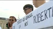 accident 2 mai, protest piata victoriei, protest pentru tinerii ucisi în 2 mai, tatl tinerei ucise în 2 mai 