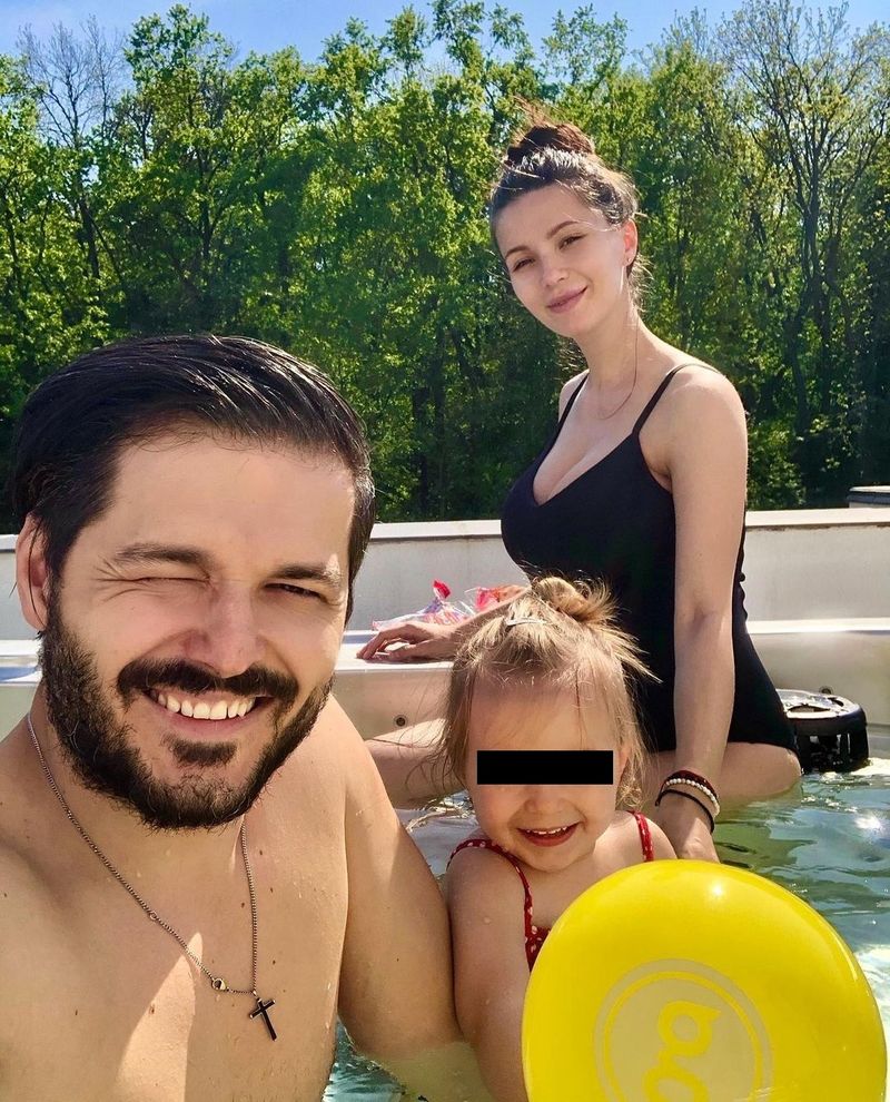 Liviu Vârciu și Anda Călin și-au sărbătorit fiica