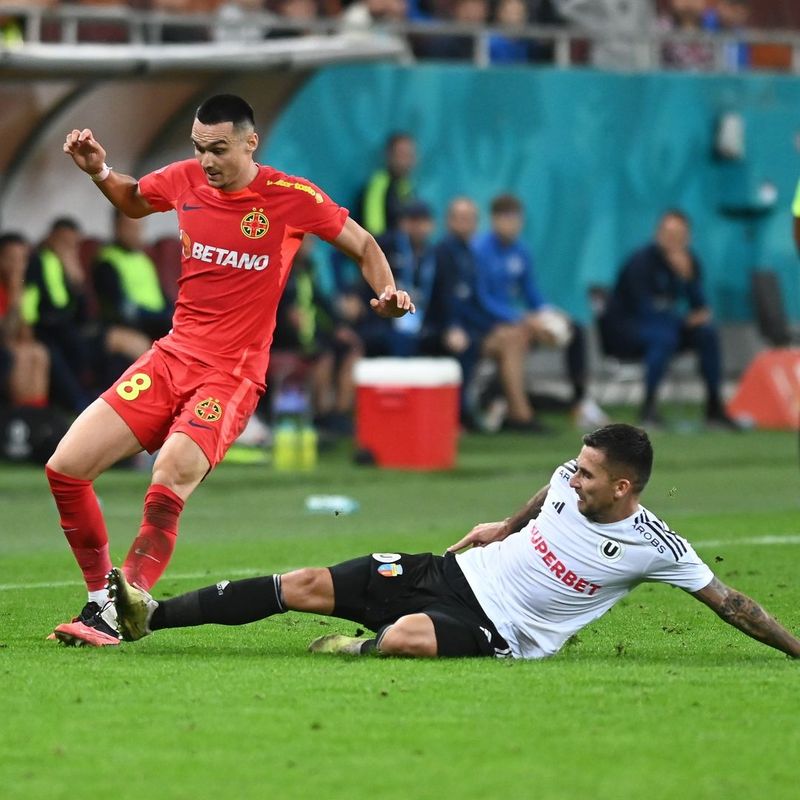 FCSB - „U” Cluj 2-2