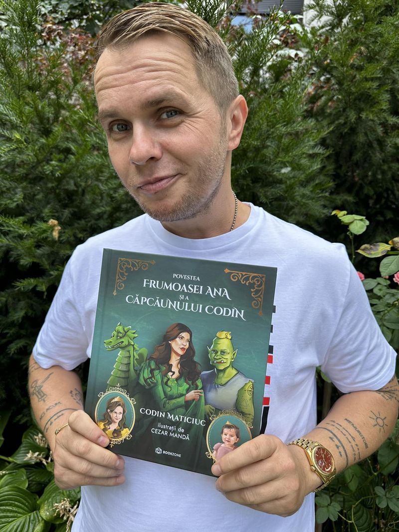 Codin Maticiuc și Ana Pandeli, poveste de dragoste ilustrată &icirc;ntr-o carte pentru cei mici