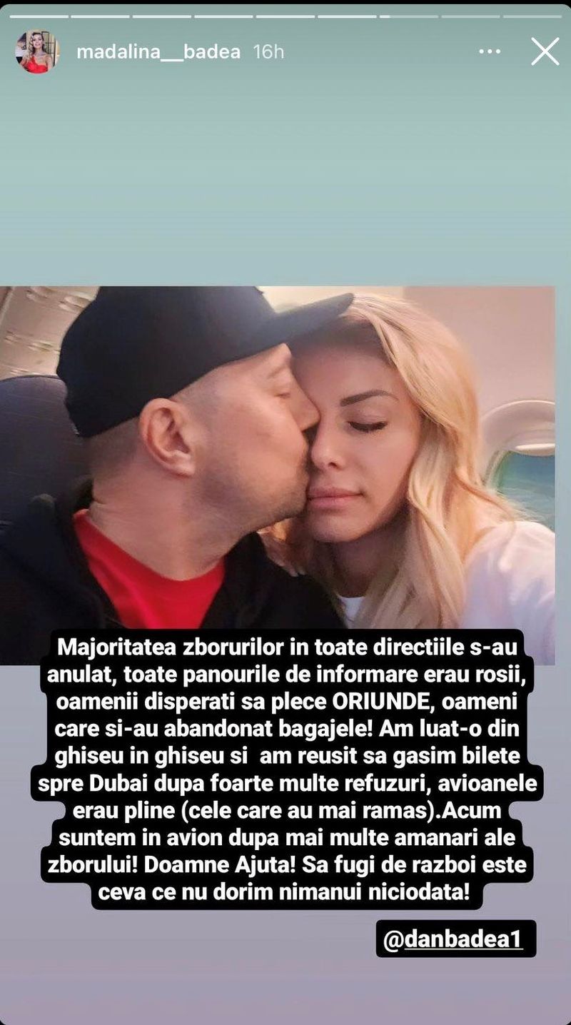 Dan Badea și soția lui se aflau în Israel când a început războiul