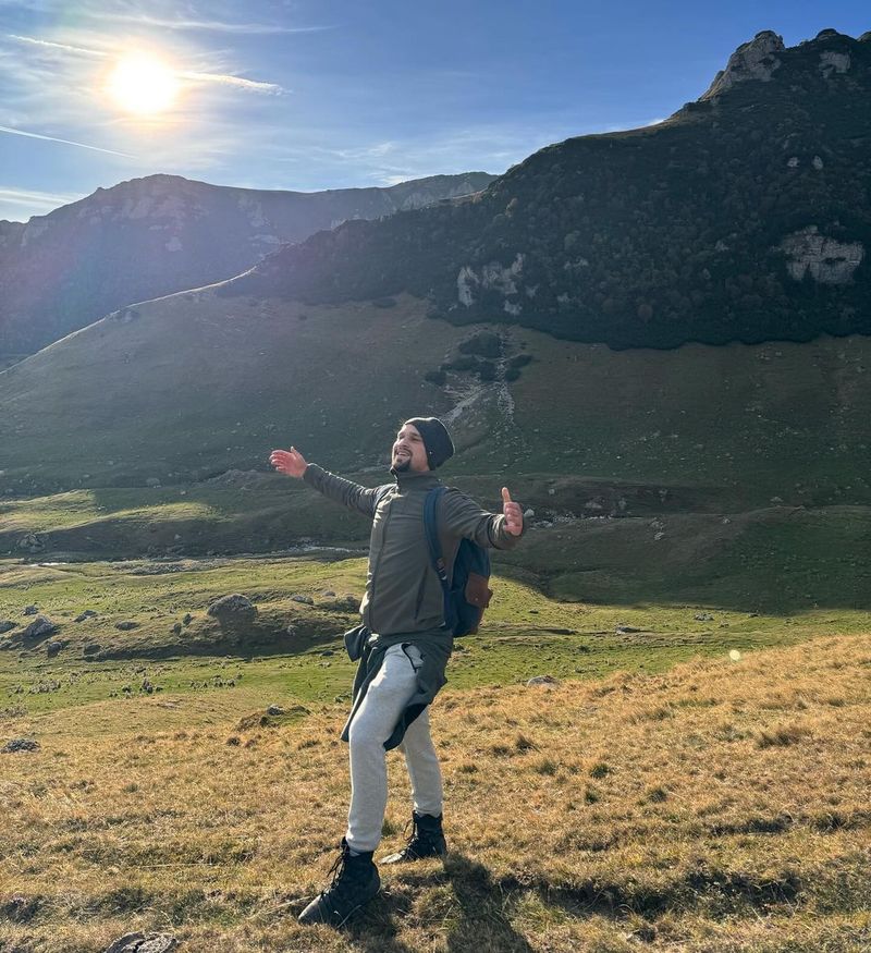 Vlad Gherman și Oana Moșneagu, escapadă la munte